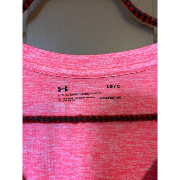 Womens Under Armor Heat Gear T-Shirt Size Large - Picture 3 of 3